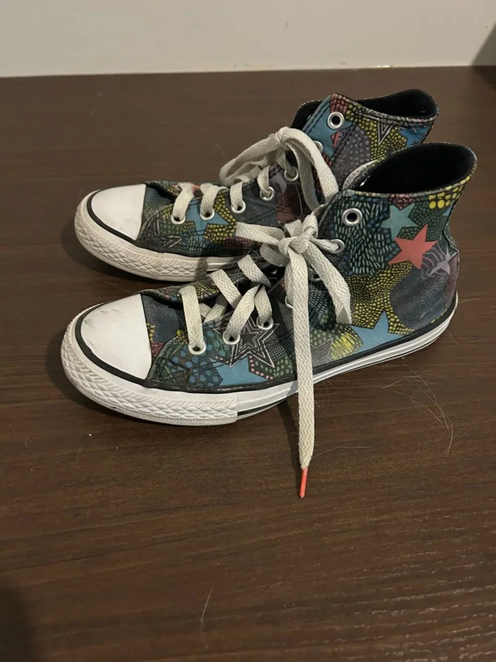 Converse Chuck Taylor All Star Mosaic High Top Sneakers Junior Size 2